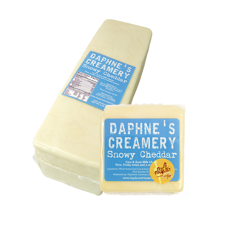 Snowy Cheddar - Fancy Food Award Finalist 2016 – Daphne's Creamery